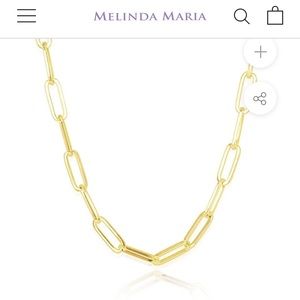 ❤️ MELINDA MARIA Carrie Chain Necklace! BRAND NEW!!!